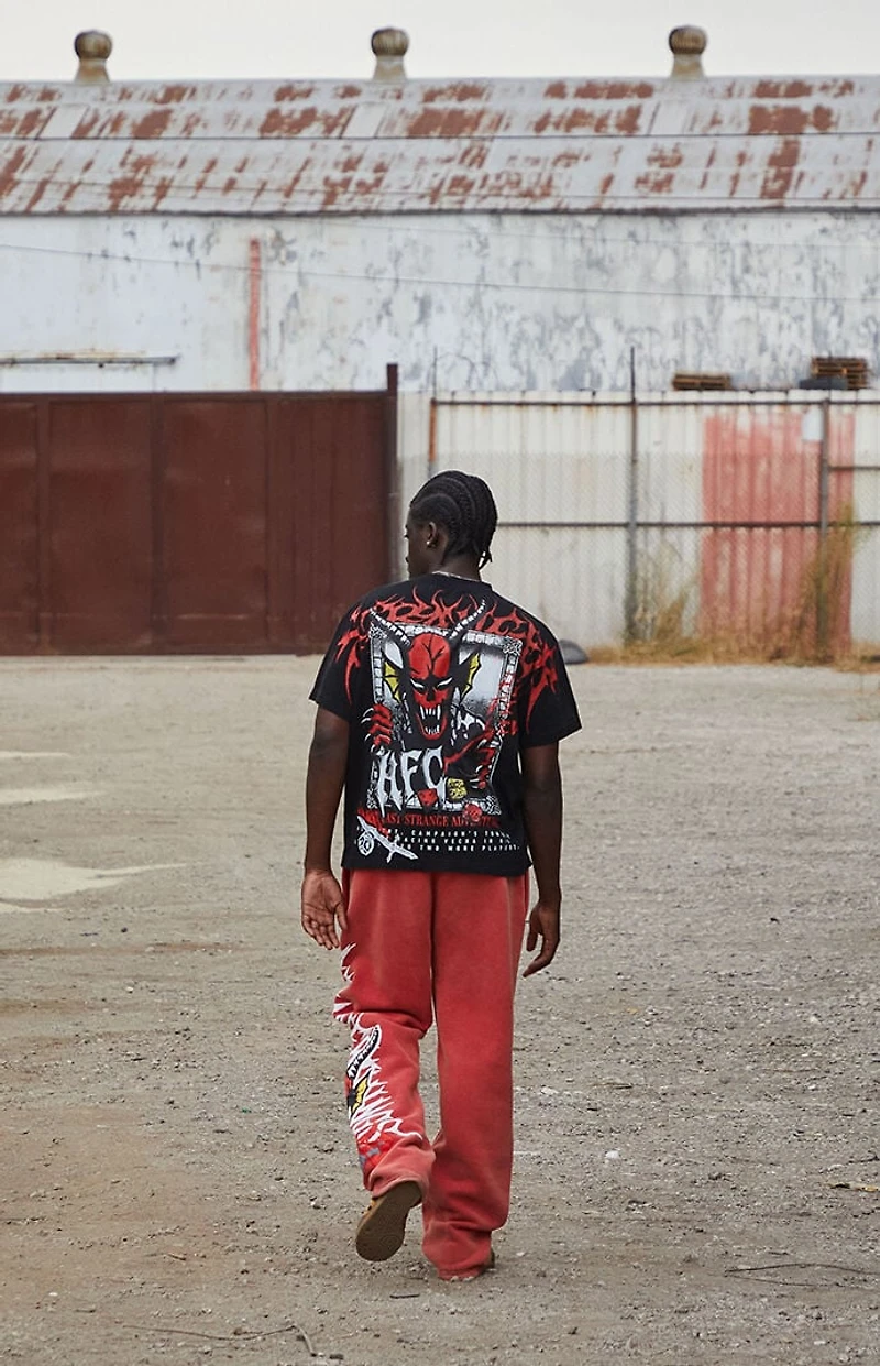 Netflix x Stranger Things Hellfire Lives Oversized T-Shirt