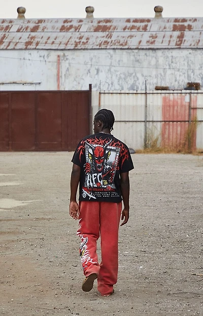 Netflix x Stranger Things Hellfire Lives Oversized T-Shirt