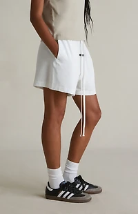Fear of God ESSENTIALS Women's Cloud White Lounge Shorts