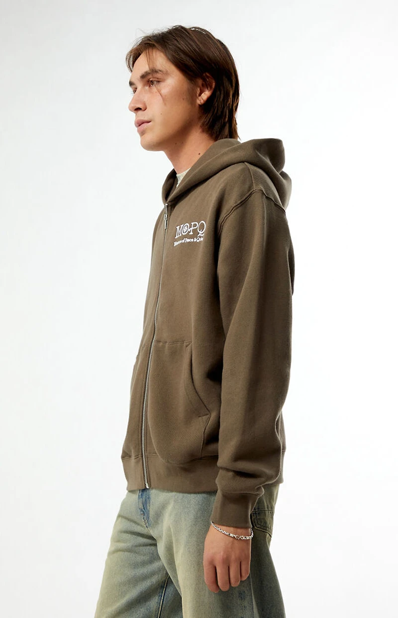 MUSEUM OF PEACE & QUIET Southwest Zip Up Hoodie