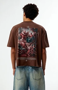 Pacsun Veil Cropped Boxy T-Shirt