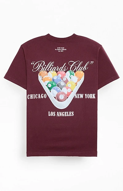 Pretty Vacant Rack 'Em Billiards Club T-Shirt