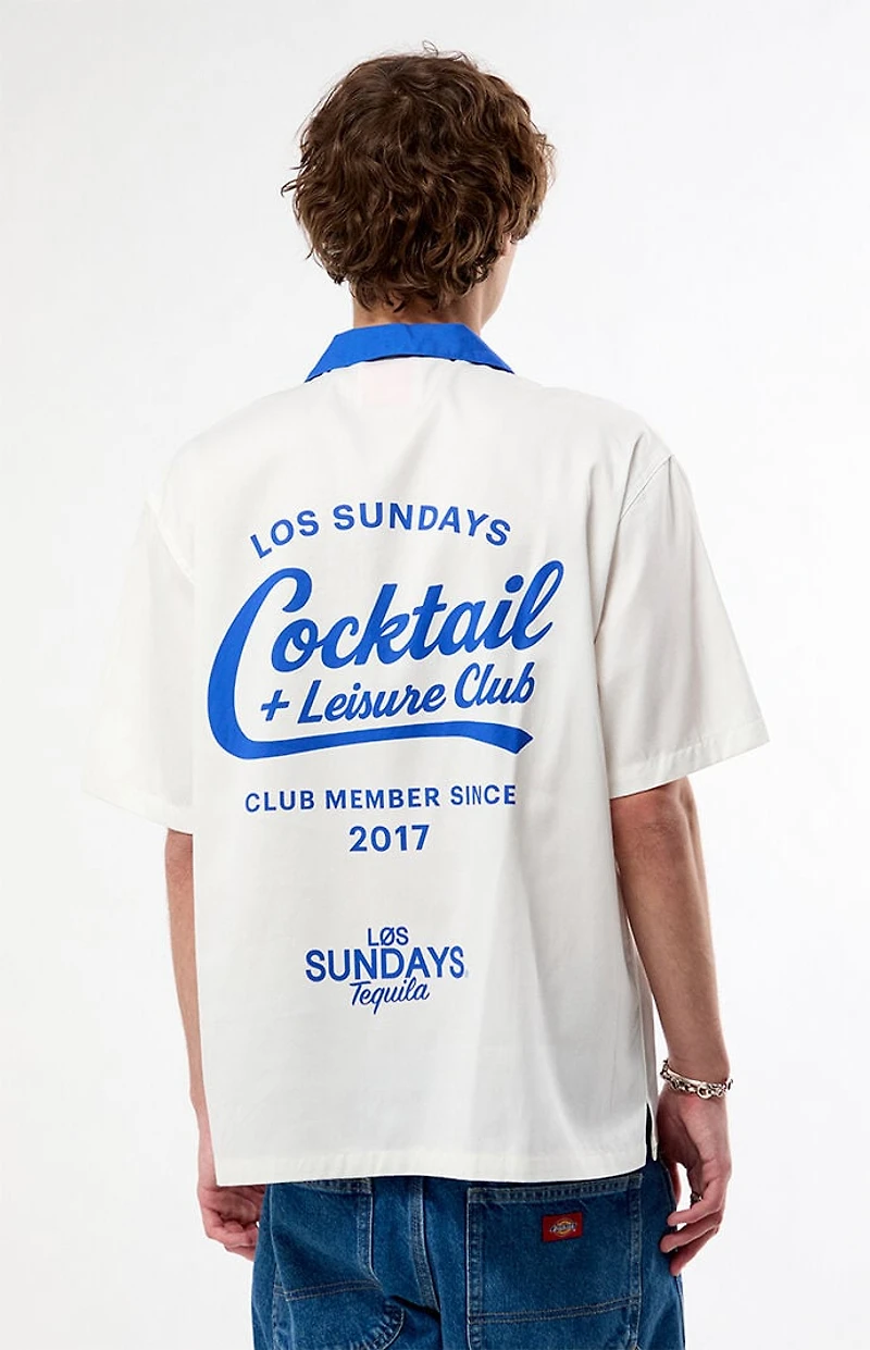 Los Sundays Cocktail Woven Camp Shirt