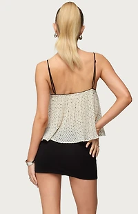 Edikted Petite Aisha Low Rise Mini Skirt