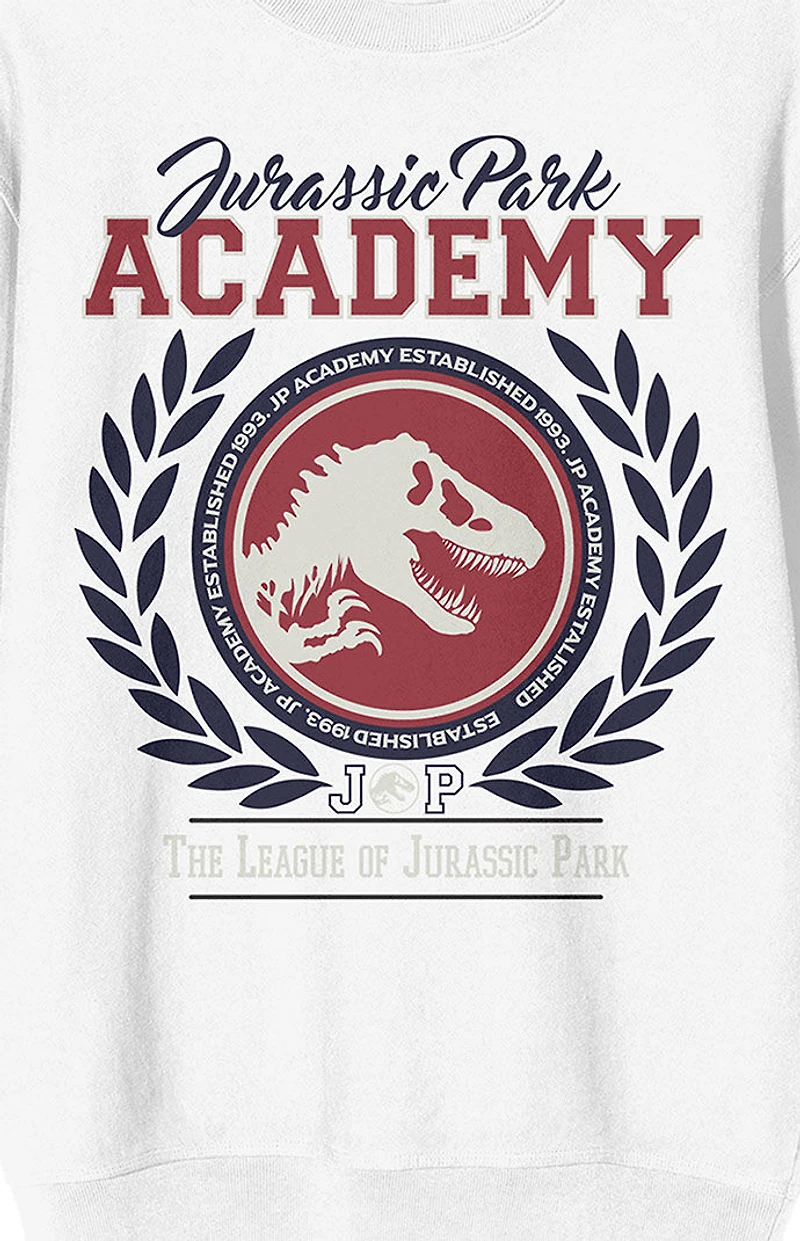 Jurassic Park Academy T-Rex Crew Neck Sweatshirt
