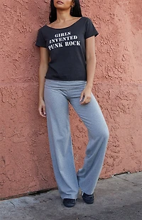 John Galt Robyn Girls Invented Punk Rock Off-The-Shoulder Top