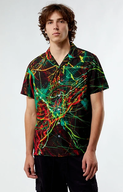 Pacsun Lasers Woven Camp Shirt