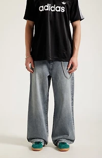 Pacsun Blake Extreme Baggy Jeans Chain Washed Gray