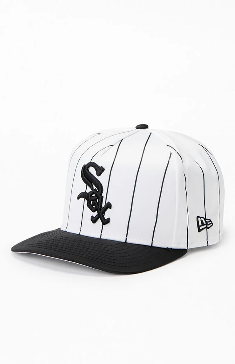New Era Chicago White Sox 9FIFTY Satin Pinstripe Snapback Hat