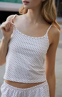 John Galt Heart Skylar Pajama Tank Top