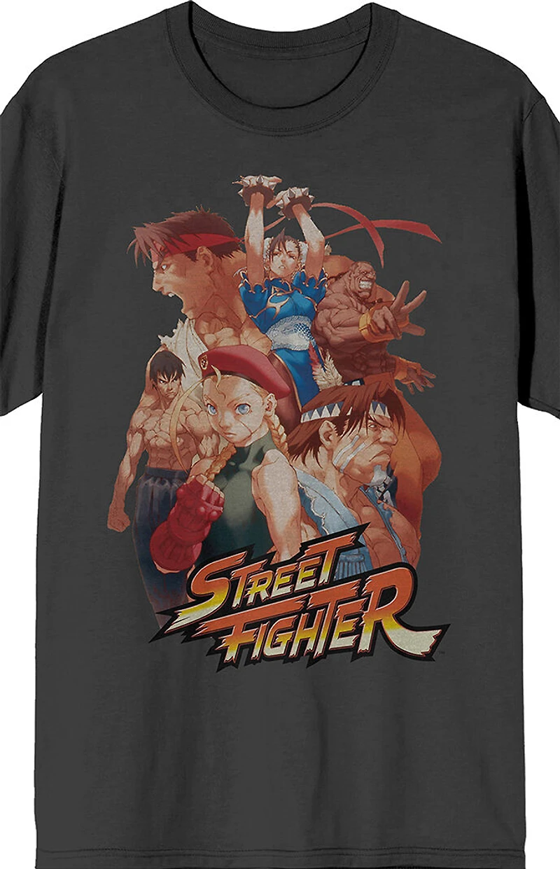 Street Fighter Characters Anime T-Shirt