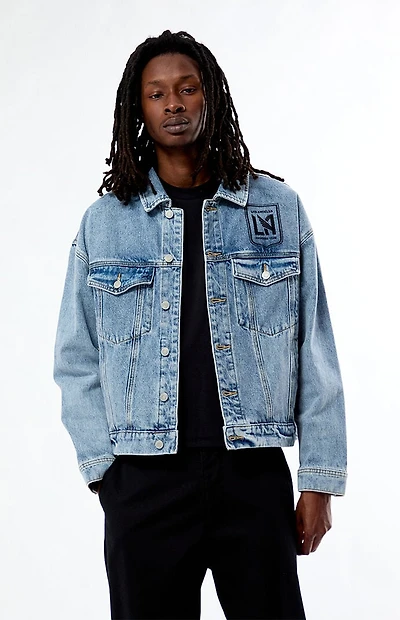 MLS LA Football Club Medium Blue Denim Jacket