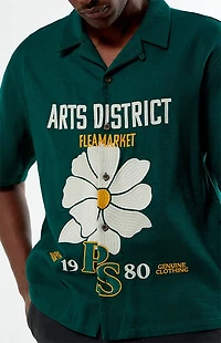 Pacsun Arts District Flea Market Resort Oversized Camp Shirt