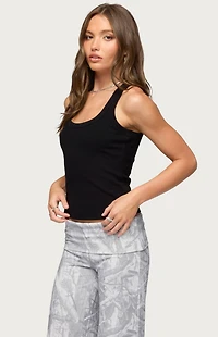 Edikted Harlowe Racerback Tank Top
