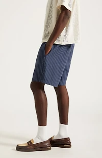 Pacsun Pinstripe Linen Shorts