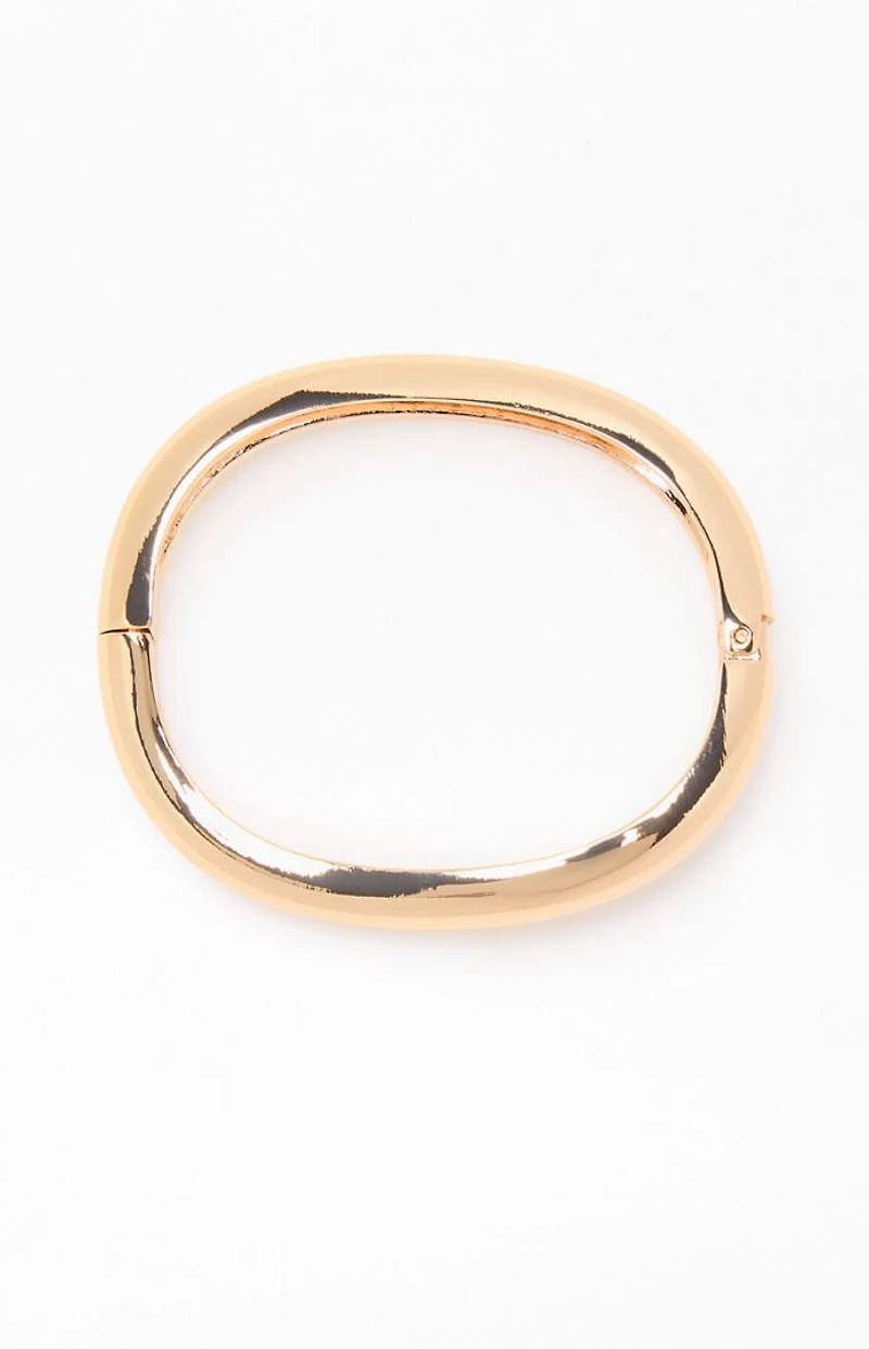John Galt Gold Bangle Bracelet