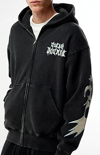RODMAN BRAND Metal Angel Full Zip Hoodie