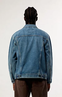 Levi's Medium Blue Relaxed Jean Trucker Jacket