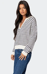 Edikted Copenhagen Oversized Striped Sweater