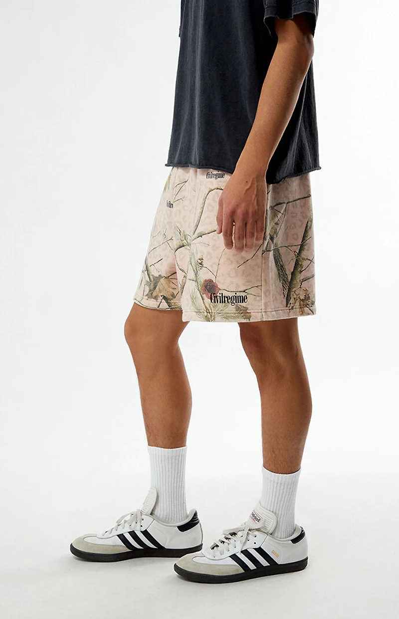 Civil Concrete Baggy Sweat Shorts