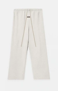Fear of God ESSENTIALS Heather Oatmeal Fleece Flare Sweatpants