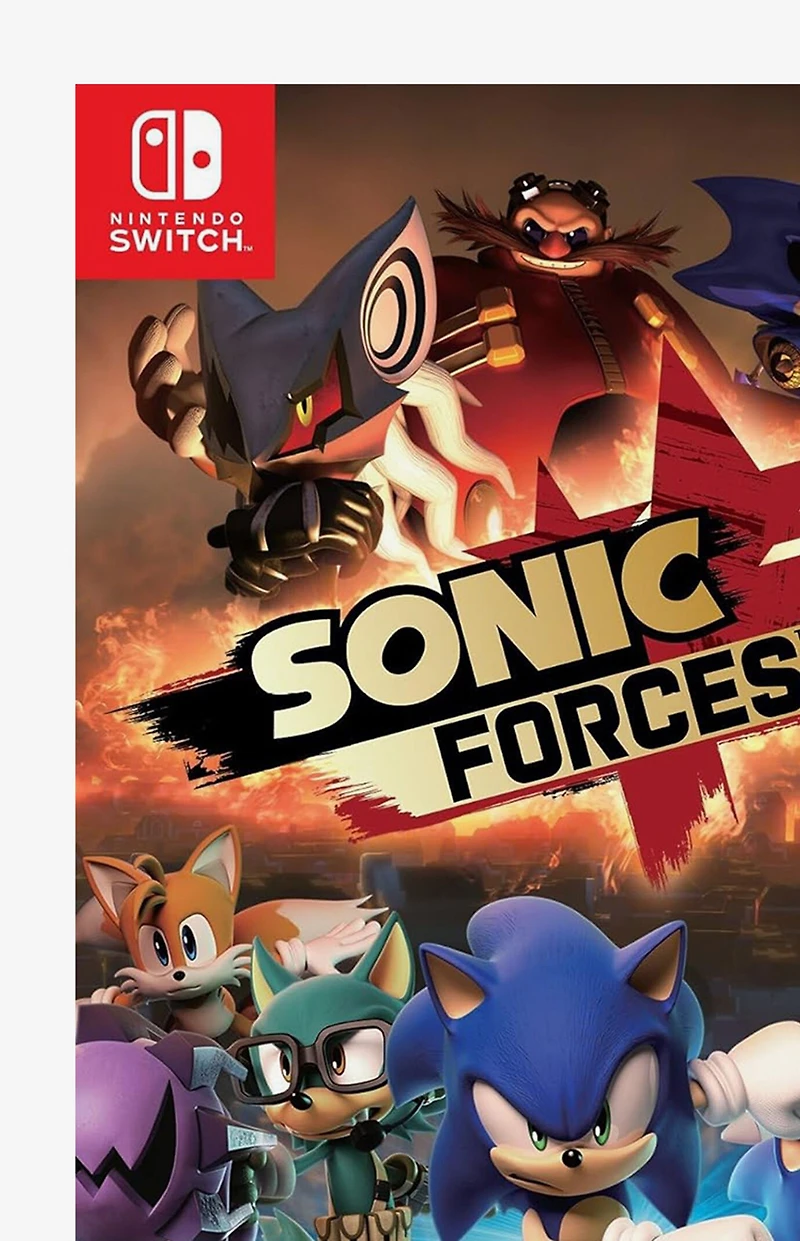 Sonic Forces Nintento Switch Video Game