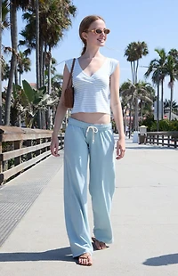 John Galt Sky Anastasia Baggy Sweatpants