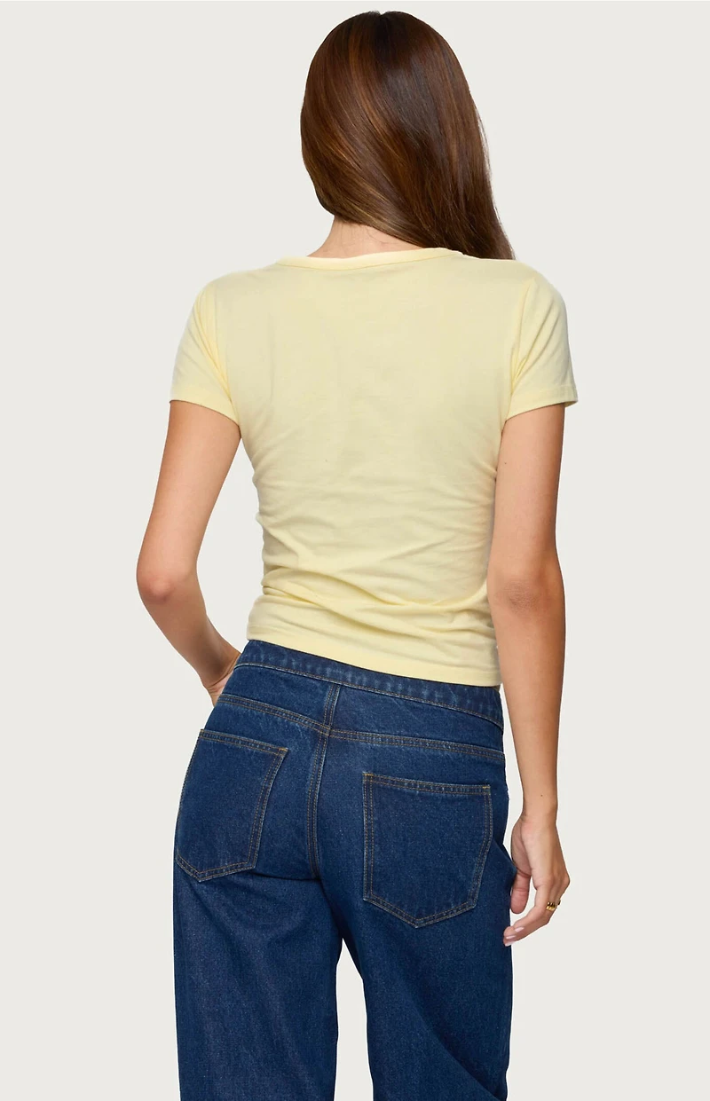 Edikted Local Market Graphic T-Shirt