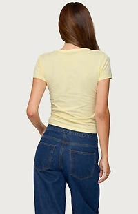 Edikted Local Market Graphic T-Shirt