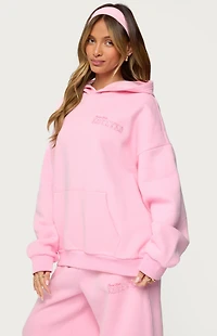 Edikted Pastel Edit Oversized Hoodie