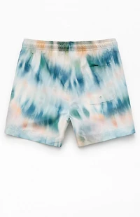 Pacsun Tie Dye 4.5" Swim Trunks