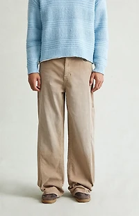 Pacsun Blake Extreme Baggy Pants Corduroy Carpenter Tan