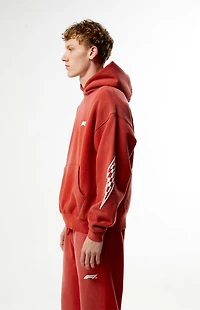 Formula 1 x Pacsun Las Vegas Washed Red Here To Race Hoodie