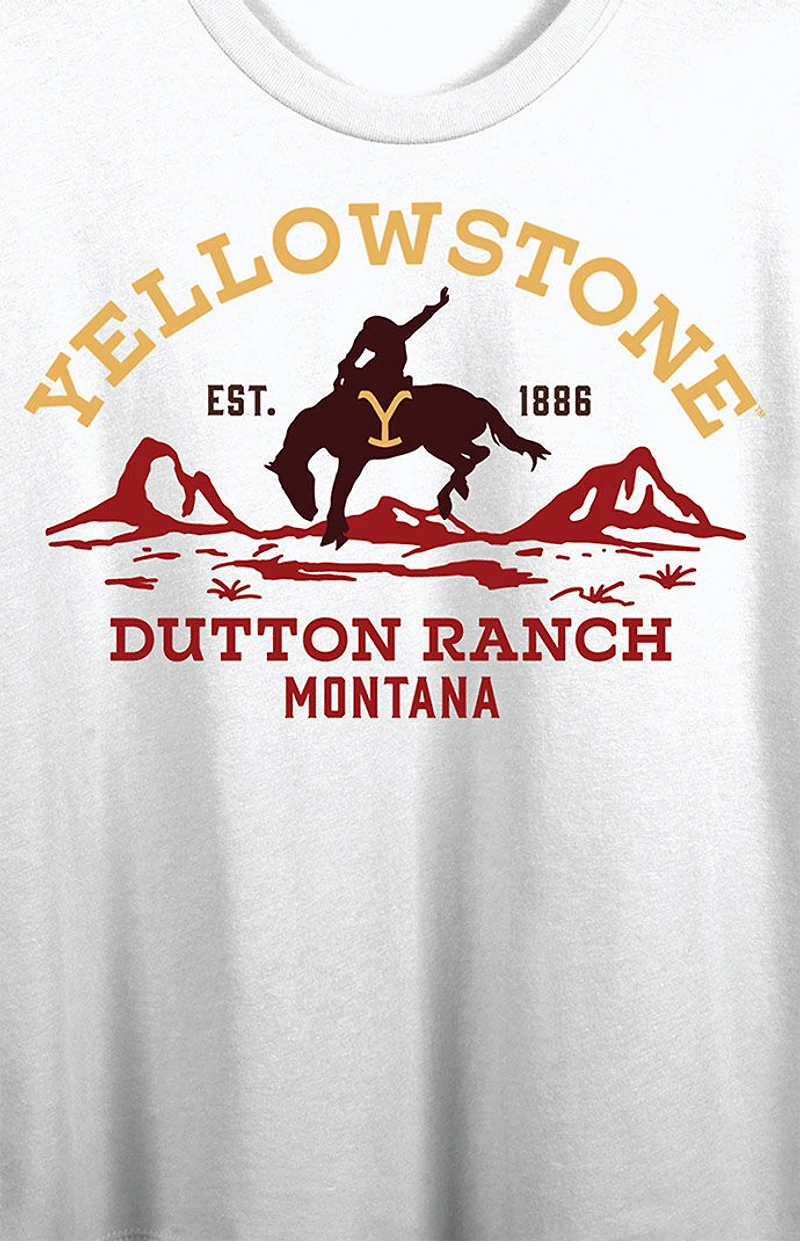 Yellowstone Protect the Land Cropped T-Shirt