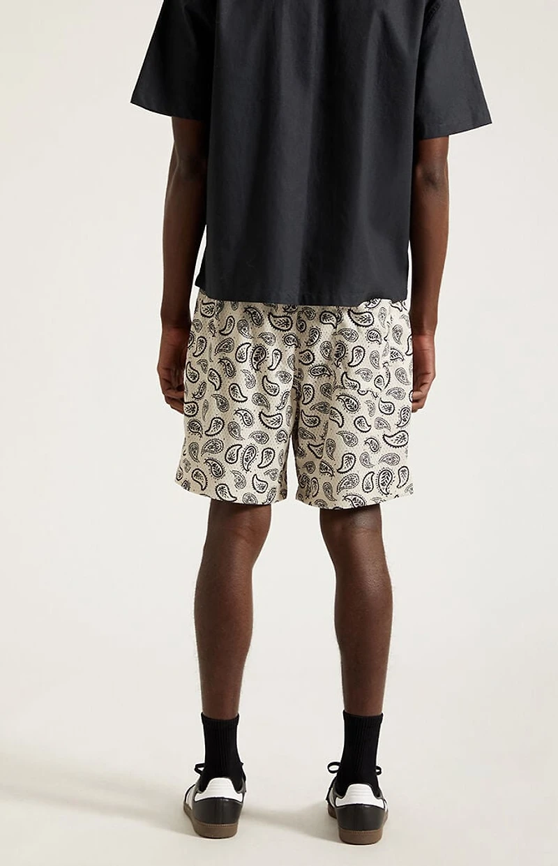 Pacsun Paisley Mesh Shorts