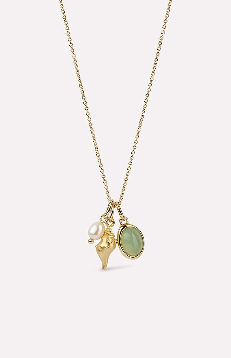 Ana Luisa Ocean Gold Charm Necklace