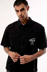 Tommy Jeans Skater Button Down Boxy Shirt