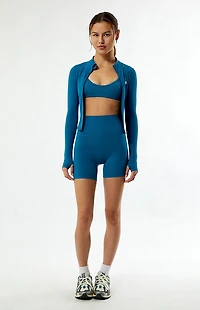 ASTORIA ACTIVEWEAR Active High Waisted Biker Shorts