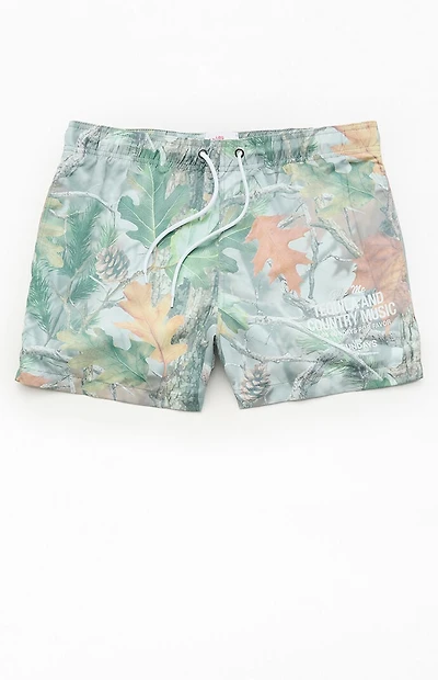 Los Sundays Tequila and Country Music Camo 5" Swim Trunks