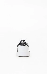 adidas White & Black Superstar II Shoes