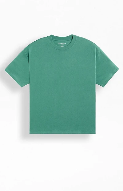 PS Basics Green Basic Oversized T-Shirt