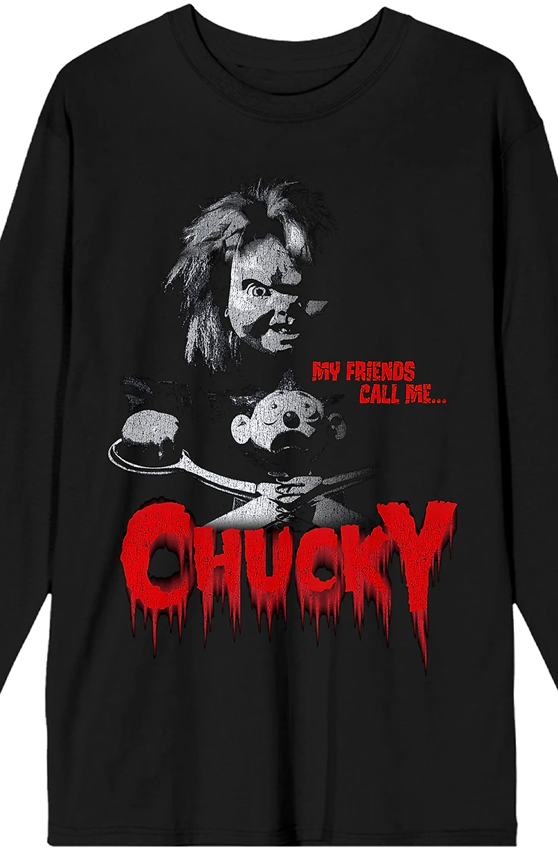Chucky Classic Horror Movie Long Sleeve T-Shirt