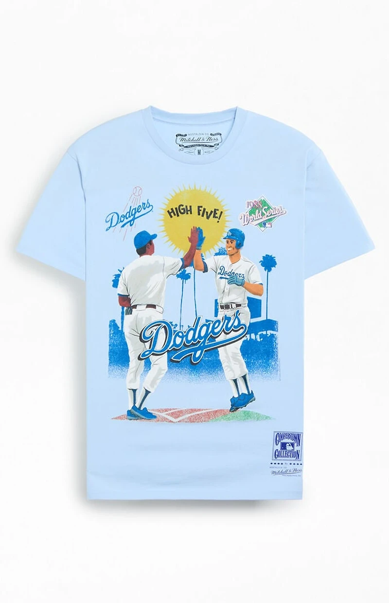 Mitchell & Ness LA Dodgers High Five T-Shirt