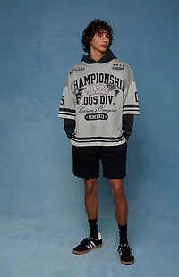 Pacsun Fleece Black Sweat Shorts