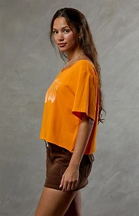 WILD COLLECTIVE Tennessee Volunteers Off-The-Shoulder Oversized T-Shirt