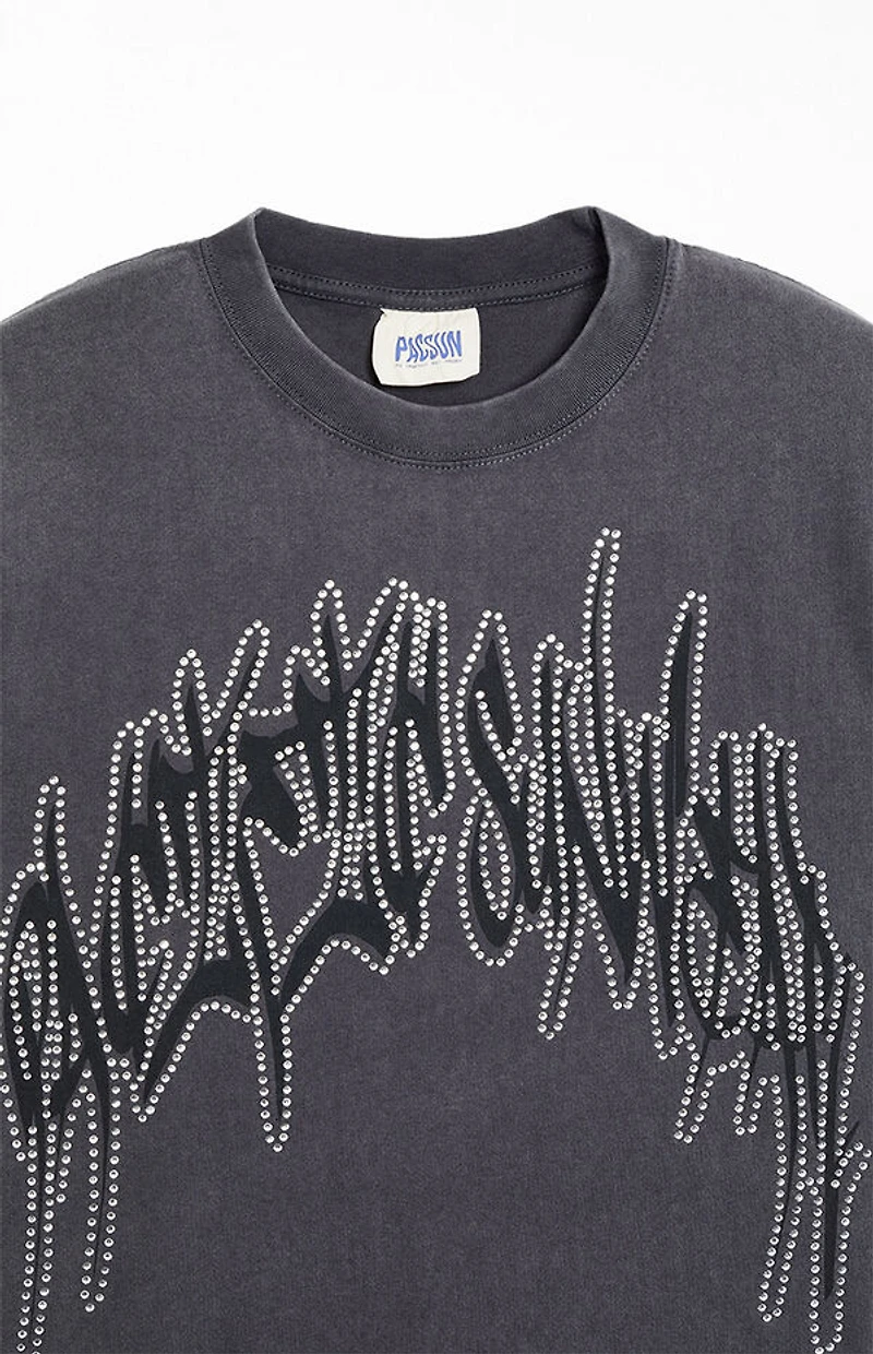 Pacsun Handstyles Rhinestone T-Shirt