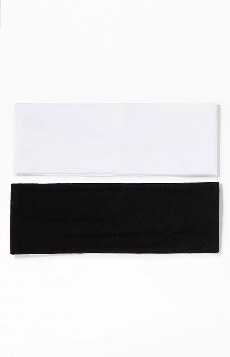 LA Hearts 2 Pack Basic Soft Headbands