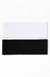 LA Hearts 2 Pack Basic Soft Headbands