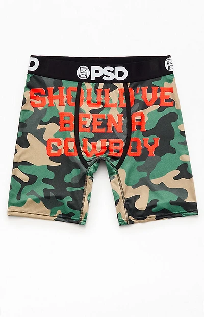 PSD Underwear Camo Cowboy Boxer Briefs