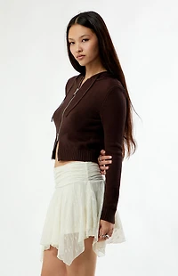 Your Favorite Lace Flowy Mini Skirt